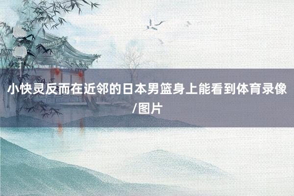 小快灵反而在近邻的日本男篮身上能看到体育录像/图片