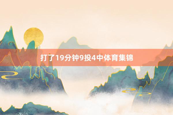 打了19分钟9投4中体育集锦
